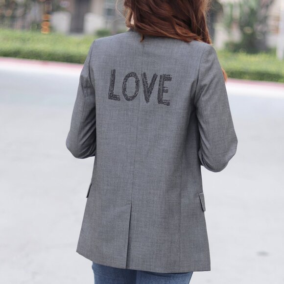 NWT - Zadig & Voltaire Viva Bis Love Jacket 💚💚💚 - Picture 11 of 13